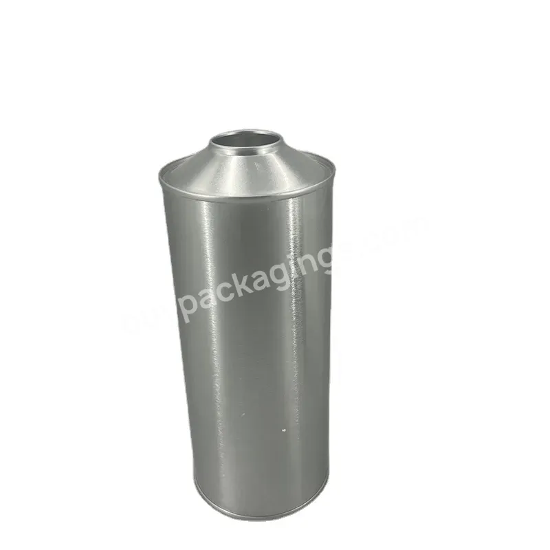 1l Motorcycle Oil Car Engine Lubricant Metal Cans,Empty Tin Cans With Plastic Cover - Buy Tin Can Packaging Plastic Cover Tin Cone Top For Glue Packaging,Empty Tin Cans With Plastic Cover,1l Round Tank For Brake Fluid Packing.