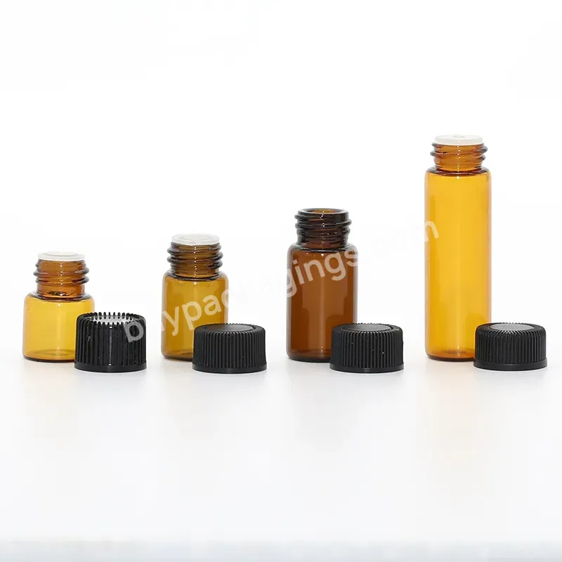 1ml 2ml 3ml 5ml 10ml Amber Essential Oil Glass Bottles Perfume Vials - Buy Essential Oil Glass Bottles,Perfume Vials,Glass Samples.