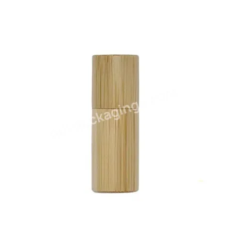 1ml 3ml 5ml 10ml Bamboo Wood Rollerball Bottle Essential Oil Bottle Aroma Essences Roller Perfume Bottle With Wood Cap