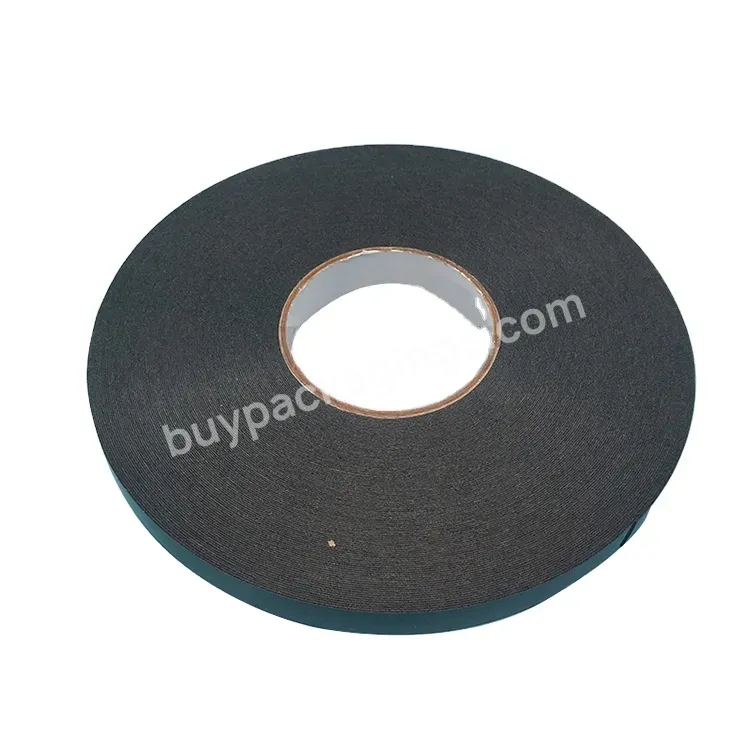 1mm Thick Auto Double Sided Black Pe Foam Self Adhesive Tape - Buy Double Sided Self Adhesive Tape,Pe Foam Self Adhesive Tape,Pe Foam Double Sided.