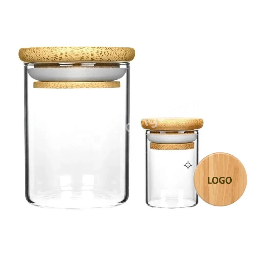 1oz 2oz 3oz 4oz 6oz 80z 10oz 12oz 18oz Borosilicate Glass Jar With Bamboo Lid Borosilic Glass Nuts Rice Food Bamboo Storage Jar - Buy Borosilicate Jar,Glass Jar Bamboo Lid,Borosilic Glass Bamboo Jar.