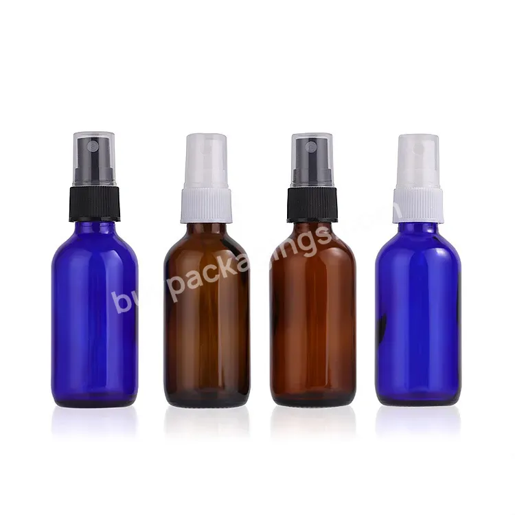 1oz 2oz 4oz Amber Spray Glass Bottles 30ml 60ml 120ml Blue Perfume Mini Spray Vials - Buy Refillable Mini Perfume Spray Bottle,Glass Spray Bottle,Spray Bottle Perfume 60ml.
