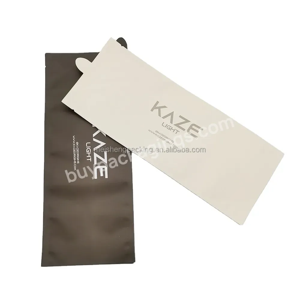 2021 Eco Friendly New Coming Heat Seal Compostable Plastic Snack Packaging Bag