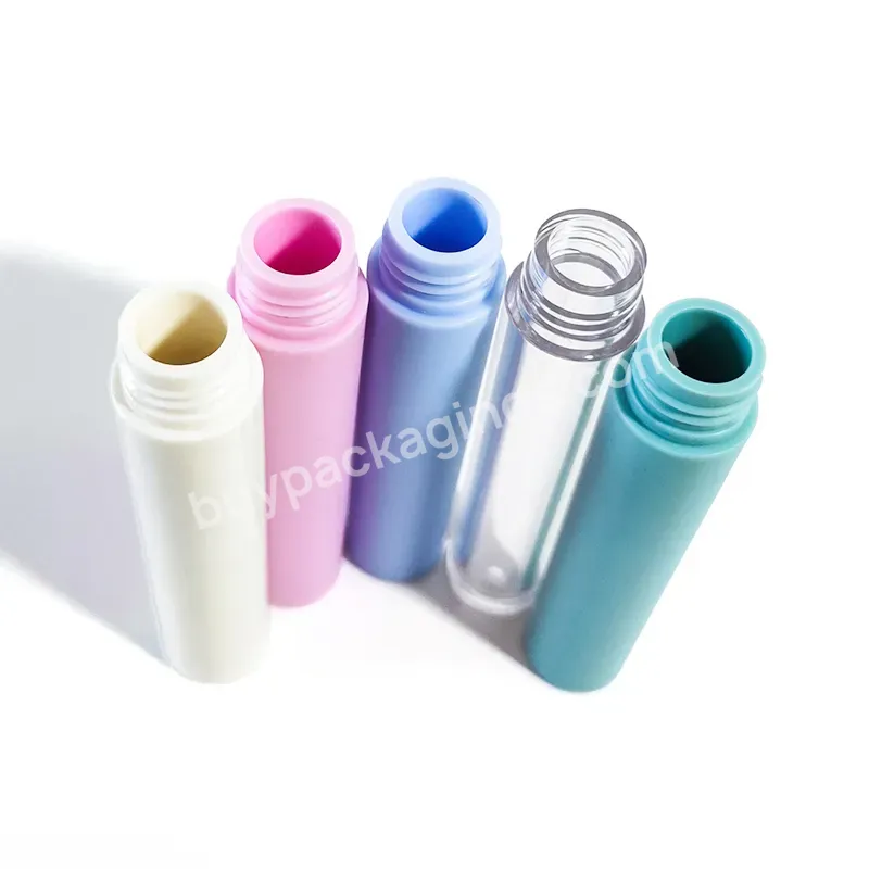 2021 Hot Sales Ins Style 5ml Empty Luxury High-end Lip Gloss Tube Pink Color Round Shape Lip Gloss Tube - Buy Cash Commodity,Firm Special Shaped Steel Tube,In Stock.