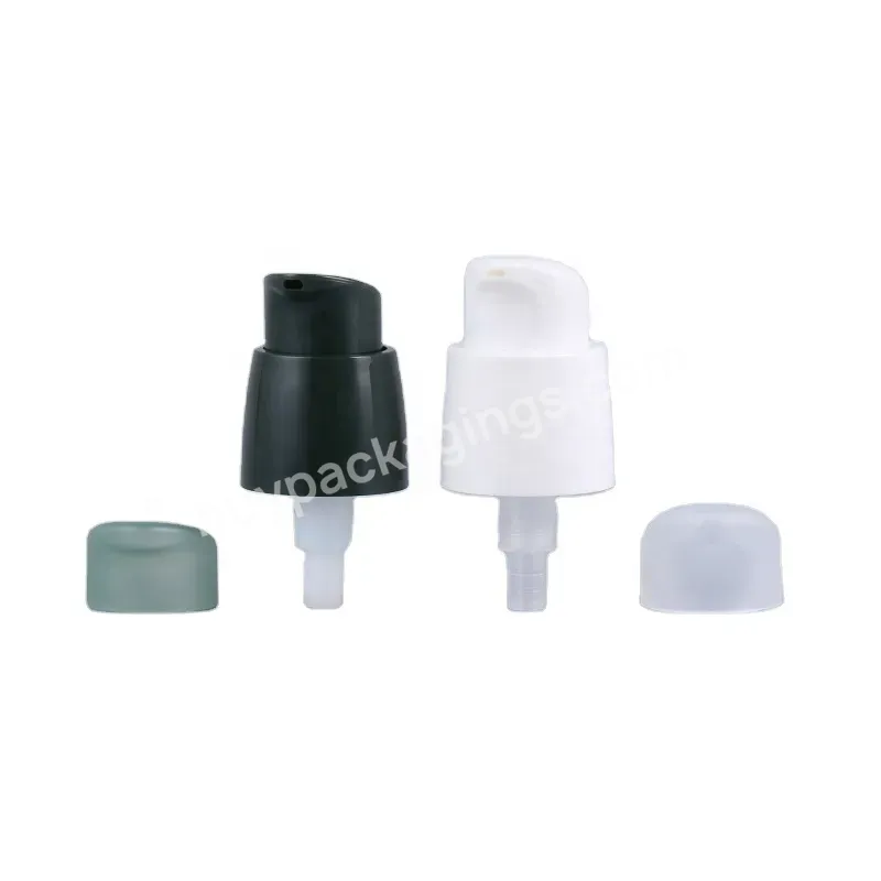 2021 New Product 18 410 Blackish Green Translucent Half Cap Cream Cosmetic Pump Plastic Treatment Pump - Buy Cream Pump,Plastic Pump,Treatment Pump.