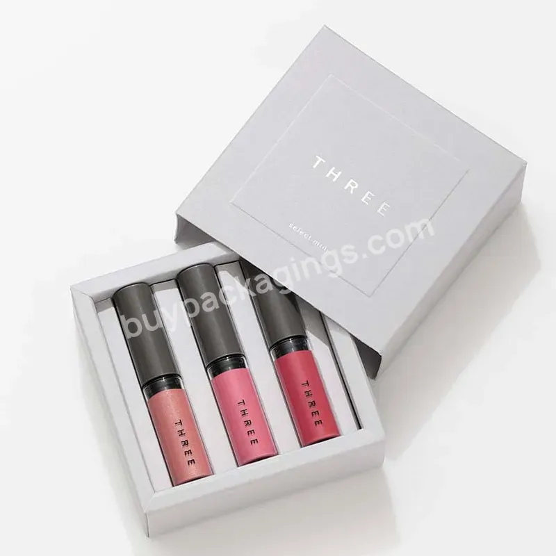2022 Custom Fashion Lipstick Packaging Beauty Gift Set Box Design Logo - Buy Beauty Product Packaging,Lipstick Packaging Box,Lipstick Packaging.