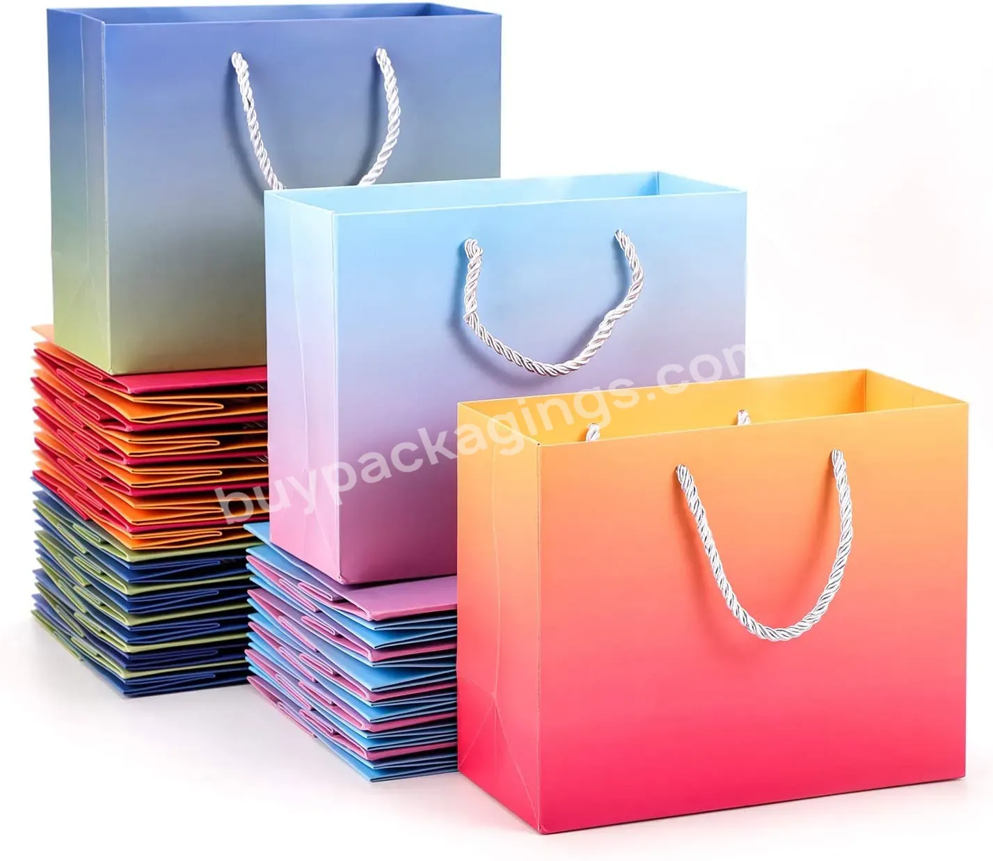 2022 Eco Friendly Custom Colorful Clothing Shoes Bag Shopping Bags With Handles Kraft Gift Wrap Paper Crafts Offset Printing - Buy Paper Bag With Logo Print,Paper Bag With Handle,Kraft Paper Bag.