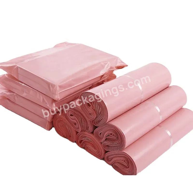 2022 Low Moq Custom Logo Sizes Biodegradable Plastic Packaging Bag Pink Mailer Bags - Buy Pink Mailer Bags,Pink Poly Mailer Bag,Plastic Packaging Bag.