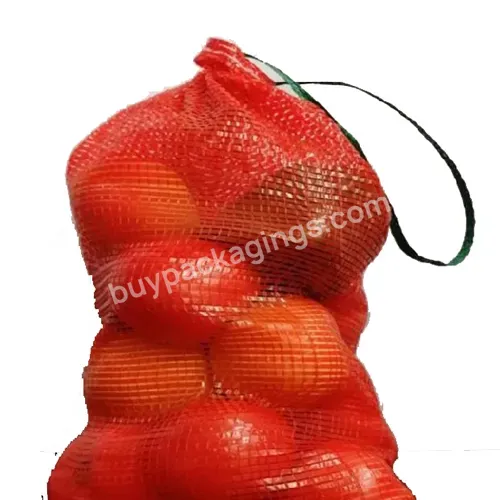 2022 Pp Mesh Bag With Label Vegetables Packing Onion Potatoes Garlic Packing Bags - Buy Garlic Packing Bags,Mesh Bag With Label,Mesh Bags For Onions.
