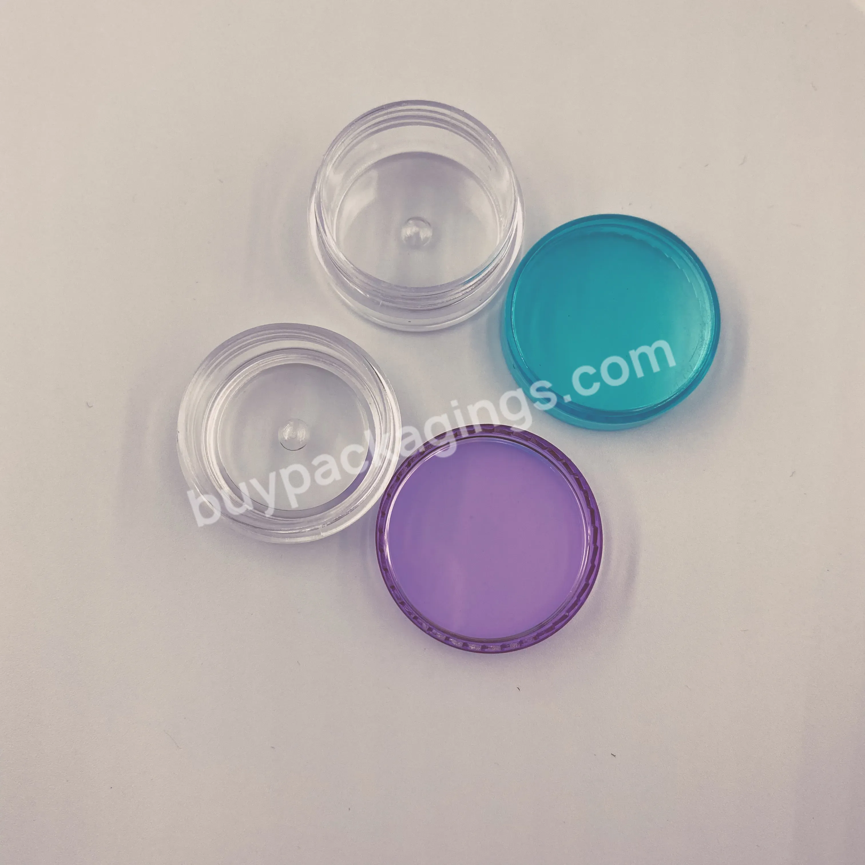 2022 Wholesale Empty Skincare Plastic Cosmetic Packaging With Screw Lid Customized Cream Jars And Bottles - Buy Clear Cosmetic Jars With Lids,Empty Plastic Jar For Face Cream,Plastic Jar For Cream.