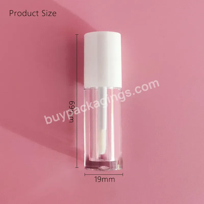 2022 Wholesale Round Fancy Cute Empty Lip Gloss Tubes Container With Customized Logo Cosmetic Bottle - Buy Lip Gloss Tubes With Custom Packaging,Lip Gloss Tubes With Wands Custom Logo,7ml Lip Gloss Tubes.