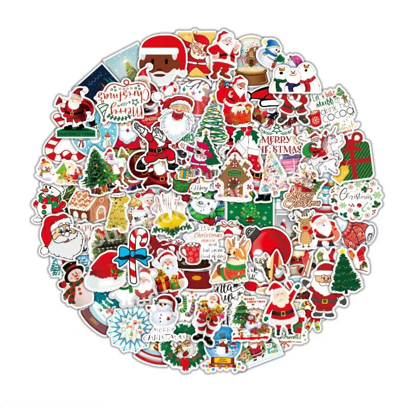2023 Best Price Christmas Sticker Sets Gift Decorations Sticker Labels Waterproof - Buy Christmas Sticker,Christmas Decorations,Fashion Decoration Sticker.