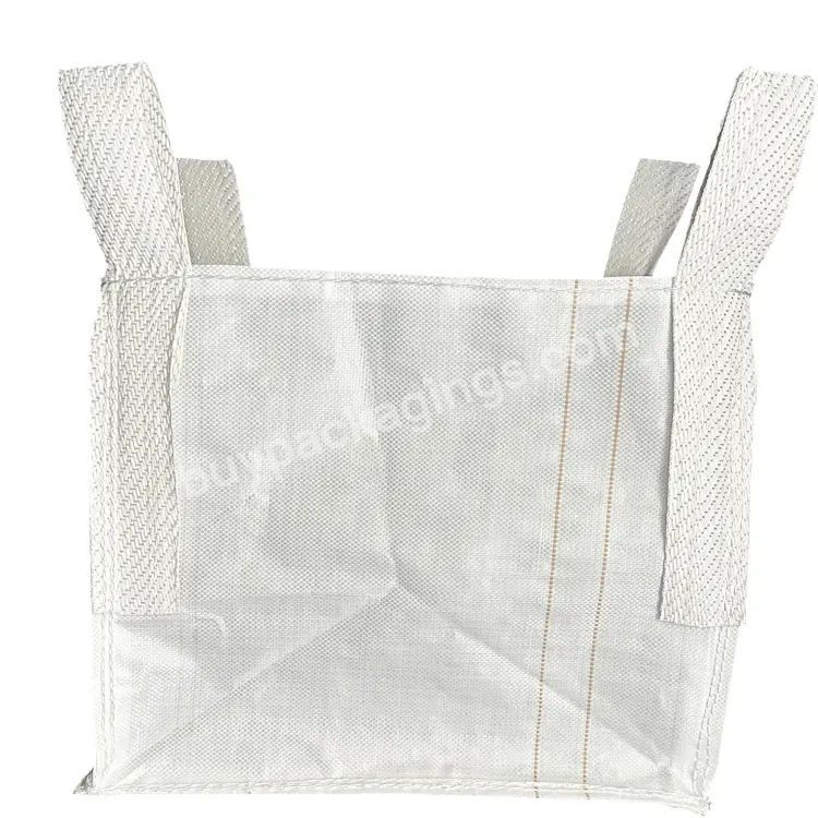 2023 China Manufacturer 1 Ton Bulk Bags Fibc Jumbo Pp Bag By Plastic Big Bag Size For Cement,Stone