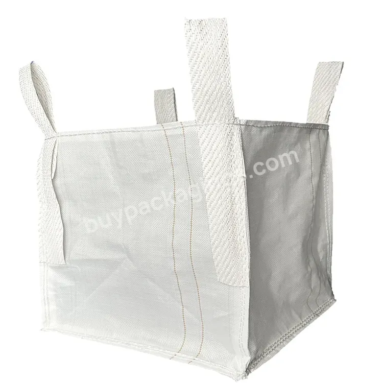2023 China Manufacturer 1 Ton Bulk Bags Fibc Jumbo Pp Bag By Plastic Big Bag Size For Cement,Stone
