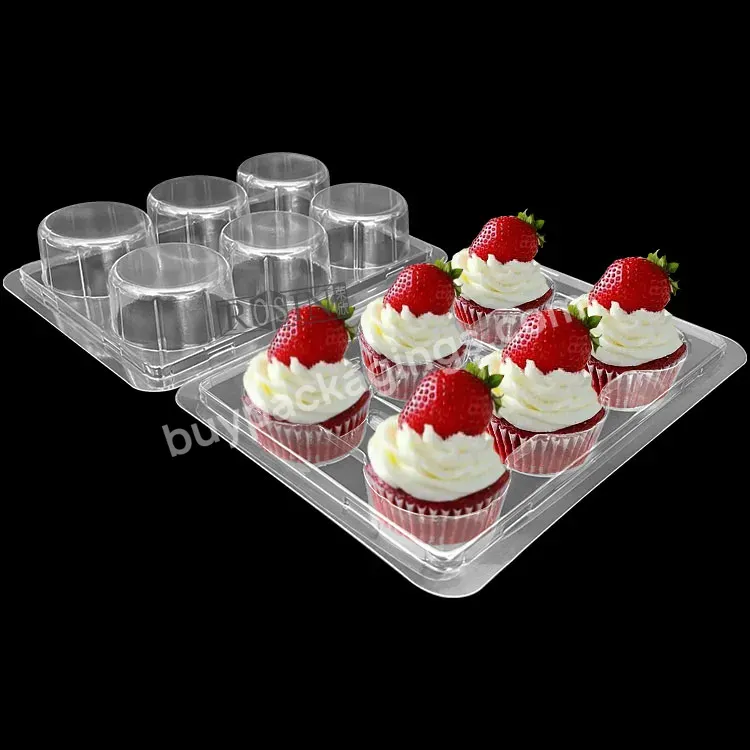 2023 China Wholesale Plastic Blister Transparent Round 6 Dividers Chocolate Cupcake Packaging Cookie Dessert Boxes - Buy 6 Dividers Chocolate Cupcake Packaging Cookie Dessert Boxes,Plastic Transparent Round Chocolate Cupcake,Clear Plastic Cupcake Tray.