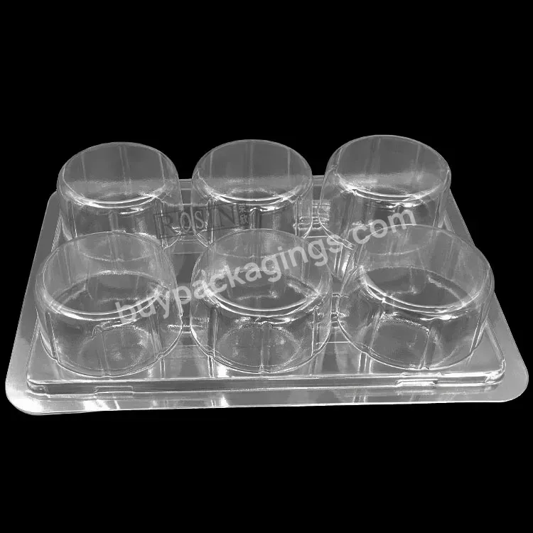 2023 China Wholesale Plastic Blister Transparent Round 6 Dividers Chocolate Cupcake Packaging Cookie Dessert Boxes - Buy 6 Dividers Chocolate Cupcake Packaging Cookie Dessert Boxes,Plastic Transparent Round Chocolate Cupcake,Clear Plastic Cupcake Tray.