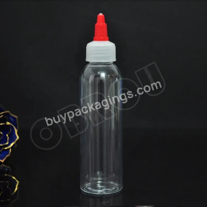 2023 Hot Seller Pigment Pet 120ml Transparent Glue Twist Cap Plastic Bottle For Tattoo Ink 4oz - Buy Twist Cap Plastic Bottle,Twist Cap Plastic Bottle For Tattoo Ink,Pigment Twist Cap Plastic Bottle.