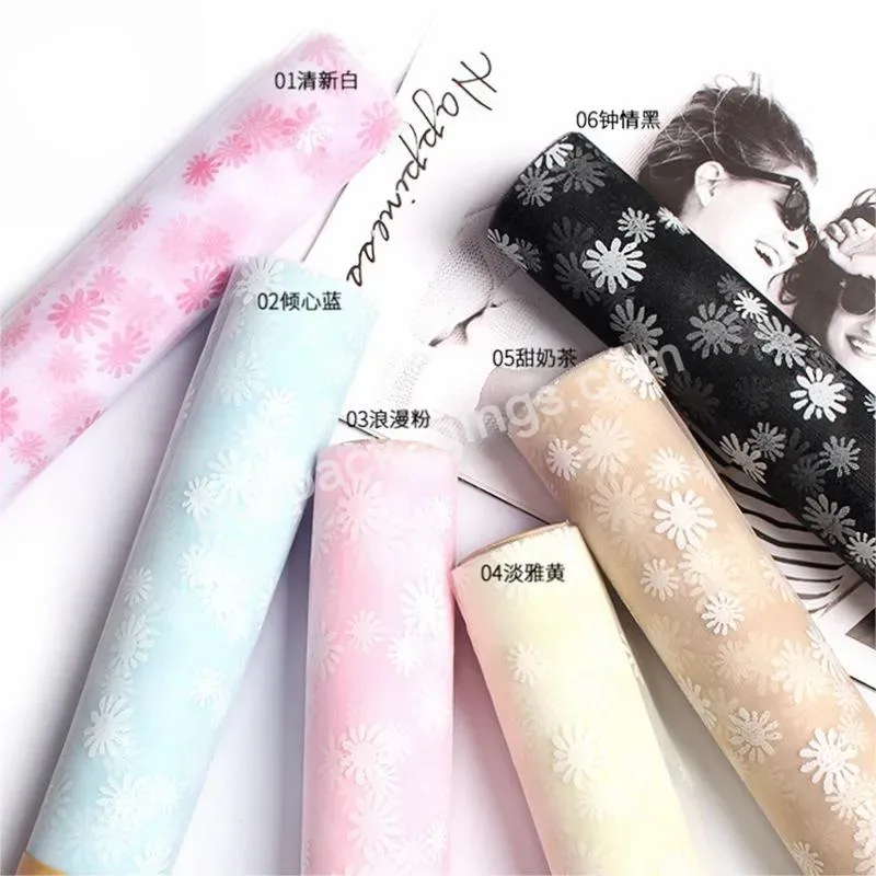2023 New Arrival 50cm*5y Gauze Mesh Roll Snowflake Pattern Printed Flower Wrapping Mesh For Floral Wrapper - Buy New Arrival 50cm*5y Gauze Mesh Roll,Snowflake Pattern Printed Flower Wrapping Mesh,Flower Wrapping Mesh For Floral Wrapper.
