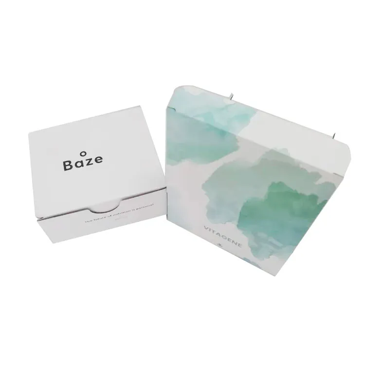 2023 new design custom printed new arrival of simple elegant packaging boxes folding packaging gift box