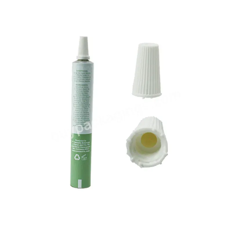 20ml 20g Aluminum Tube Packaging Medicine Cream Tube With Plastic Long Nozzle - Buy Medicine Cream Tube,Aluminum Collapsible Tube,Ointment Tube.