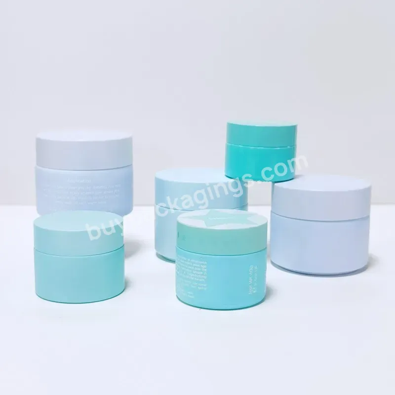 20ml 50ml 100ml Glass Cosmetic Jar Container Face Cream Packaging Cream Glass Container With Lid