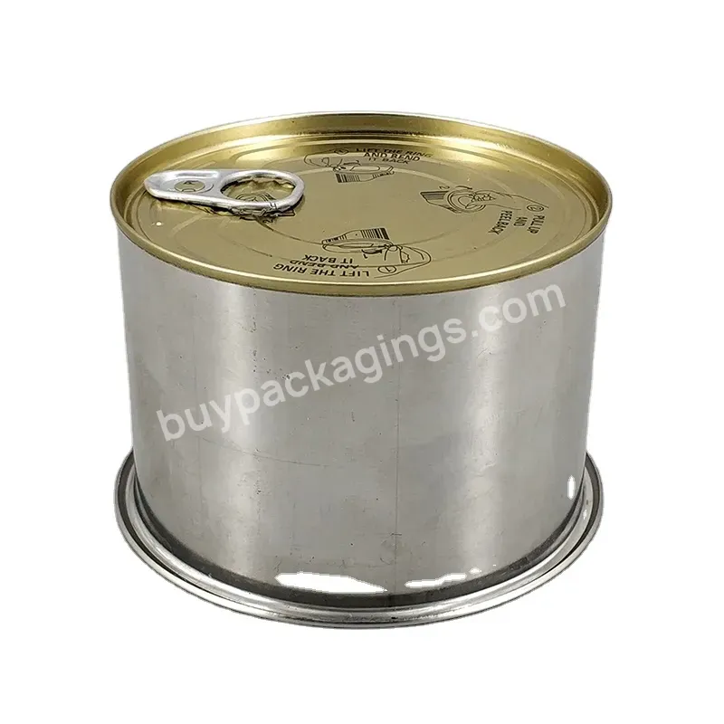 22 Years Tin Packaging Sample High Quality Iron Can Custom Logo Printed Wholesale Canned Cat Food Iron Can - Buy Round Tin,With Tin Lid,Custom Beer Cans.