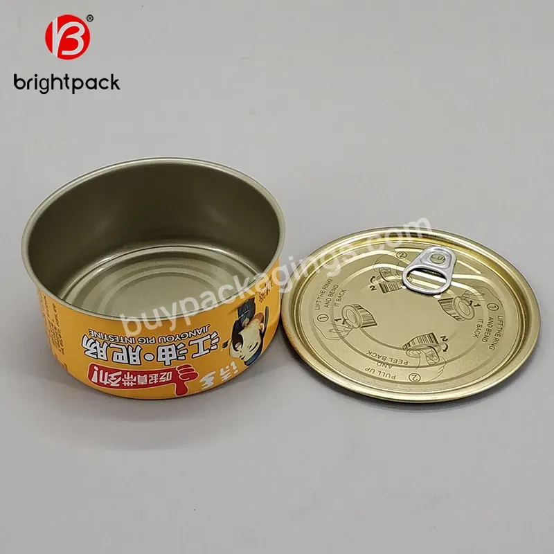 22 Years Tin Packaging Sample High Quality Iron Can Custom Logo Printed Wholesale Canned Cat Food Iron Can - Buy 20l Metal Drum,Packag Round,5 Litr Paint Bucket.