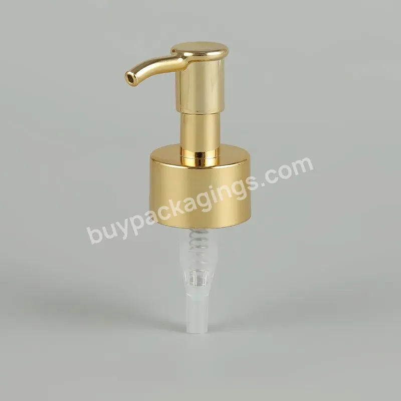 24/410 28/410 Golden Lotion Pump Gold Pump Dispenser Luxury Lotion Pumps For Bottles - Buy 28/410 Lotion Pump,Golden Lotion Pump,Gold Pump Dispenser.
