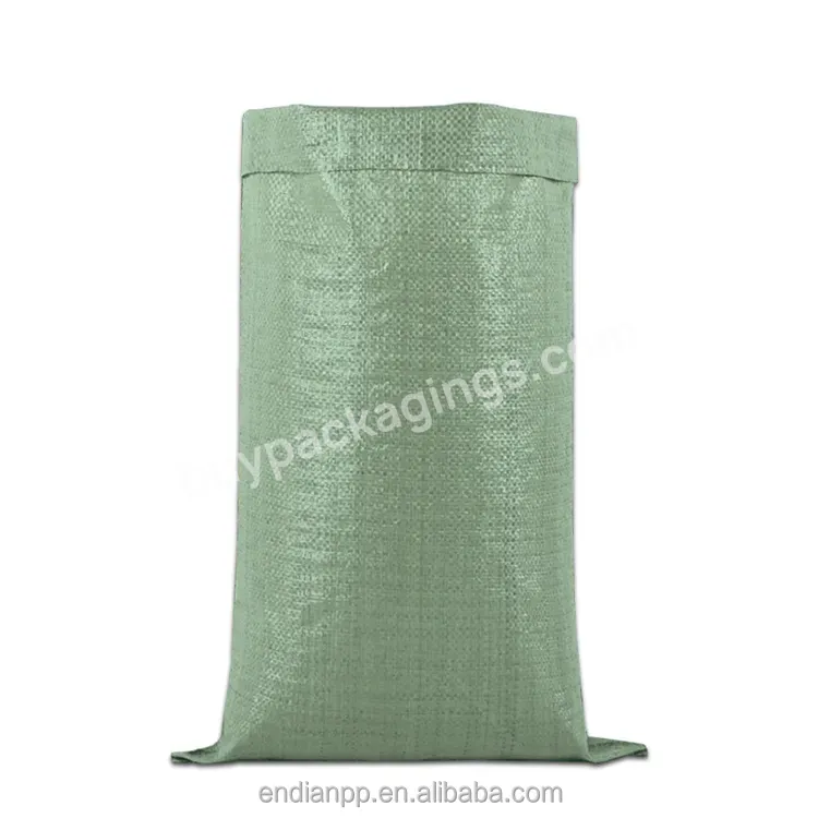 25 Kg 50 Kg Recycled Material Pp Bag Polypropylene Woven Sack Green Color Pp Sack For Construction Waste Logistics Packaging - Buy Recycled Material Pp Bag Logistics Packaging,Polypropylene Woven Sack For Construction Waste,Green Color Pp Sack.