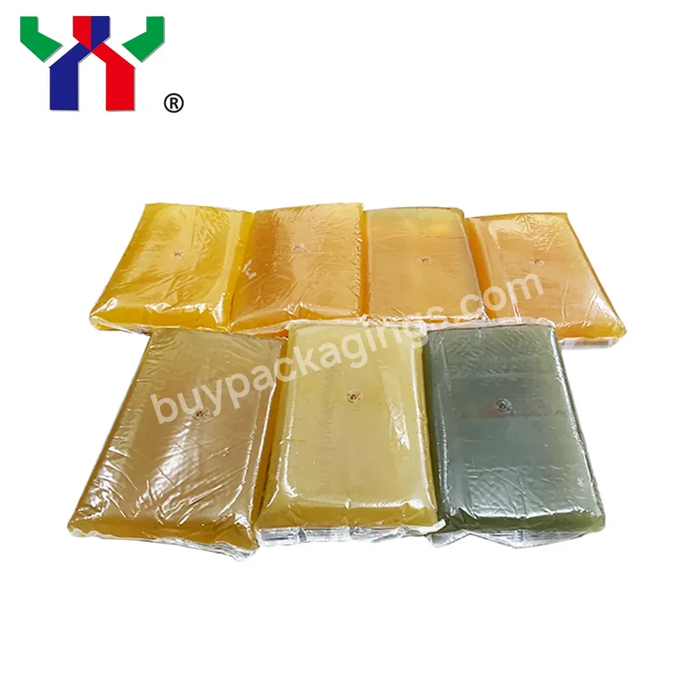 2.5kg Yhf 507 High Speed Best Selling Hot Melt Adhesives Non-toxic Jelly Hot Melt Glue For Box Cover Wrapping - Buy Adhesive Glue,Hot Melt Glue Adhesive For Book Binding,Printed Jelly.
