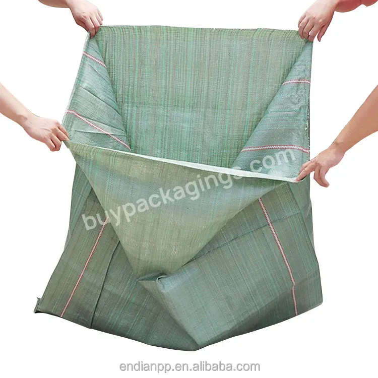 25kg,50kg Grey Green Color Pp Woven Sacks For Potatoes And Onions Pp Woven Feed Bags Grey Green Sand Bag - Buy 50kg Feed Bag,Pp Woven Bags,25kg Pp Woven Sack.