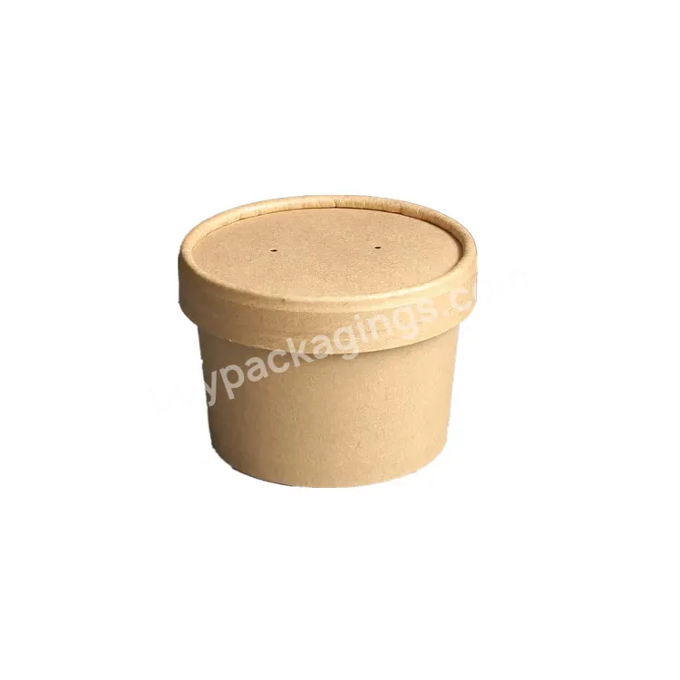 26oz 780ml Disposable Food Packaging Paper Cups With Lid For Hot Soup Packaging Kraft Paper Cup Paper Bowl With Lid - Buy Disposable Food Packaging Soup Cup,Soup Cup For Hot Soup,Kraft Paper Cup.