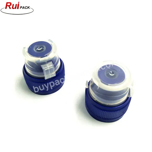 28/410 Pco 1810 Neck Blue Flip Top Sports Cap With Safety Ring - Buy Flip Top Cap,Sports Bottle Cap,Plastic Caps With Security Ring.