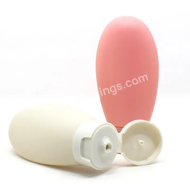 2oz 60ml 100ml Squeeze Bottle For Lotion Plastic Pe Soft Squeezer Tube With Flip Top Lid Cosmetics Shampoo Dispenser Container - Buy Skin Care Pe Facial Cleanser Squeeze Bottle Hand Empty Container Soft Cosmetic Tube Packaging Lotion Eye Cream Plasti