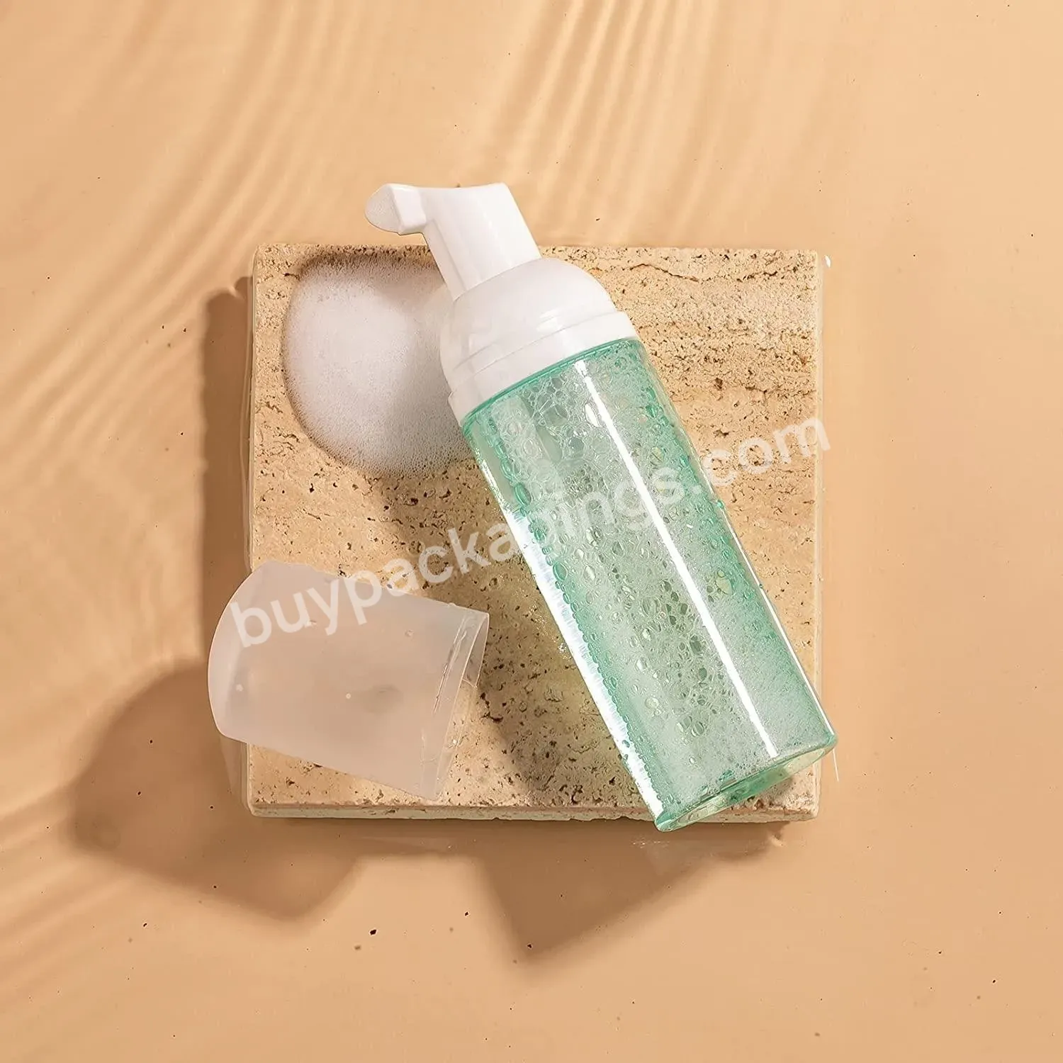 2oz/60ml Liquid Soap Plastic Foam Pump Bottle Travel Foaming Lash Shampoo For Cleanser Pump Dispenser With Pcr - Buy Foam Pump Bottle,Travel Bottle,Plastic Bottles For Liquid Soap.