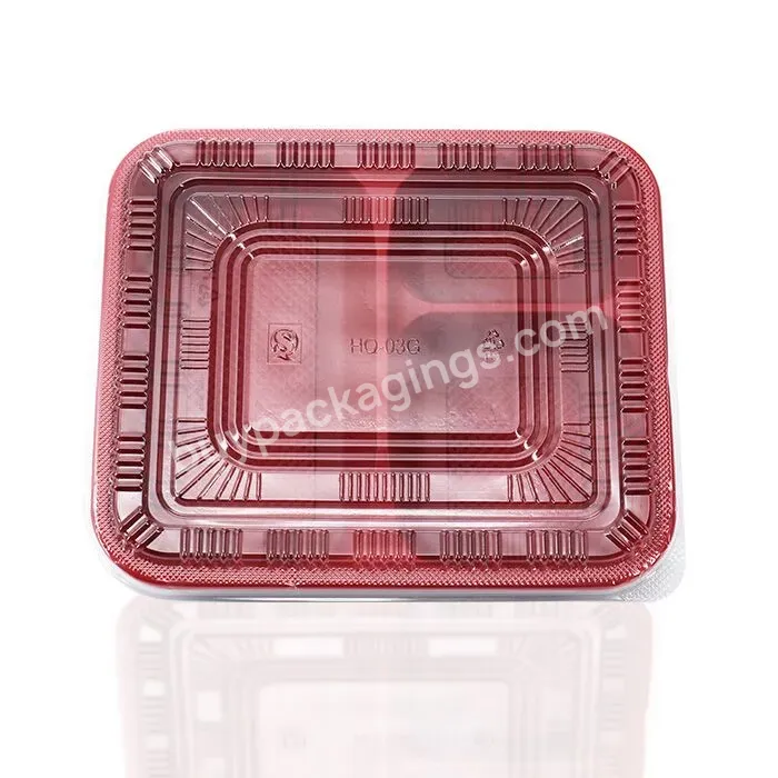 3 4 Compartment Catering Plastic Lunch Box Food Container Disposable Lunch Box Take Away Container Plastic Food Box - Buy 4 Compartment Catering Plastic Lunch Box Food Container,Disposable Lunch Box,Take Away Container Plastic Food Box.