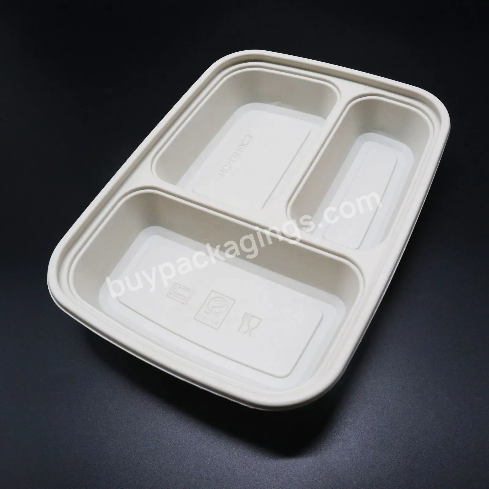 3 Compartment Eco Friendly Biodegradable Disposable Cornstarch Corn Starch Takeaway Lunch Box Food Container With Lid - Buy 3 Compartment Food Container Cornstarch,Cornstarch Food Container With Lid,Cornstarch Disposable Food Container For Sale.