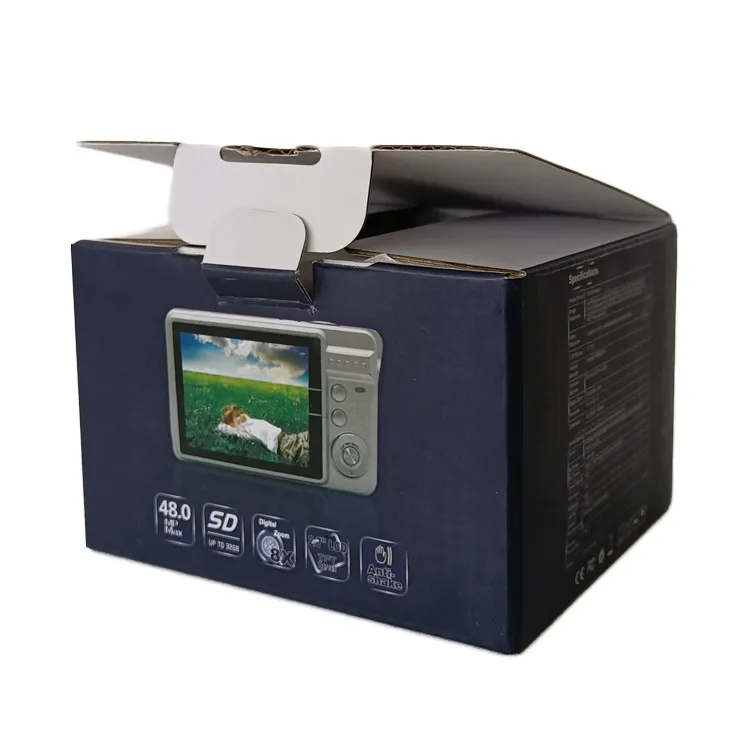 3 Layer corrugated cardboard  paper matte camera box