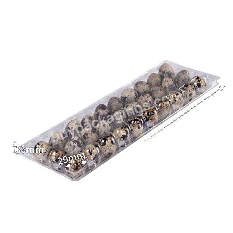 30 Holes Hinged Clamshell Disposable Clear Blister Plastic Quail Eggs Cartons Packaging Egg Trays Supplier - Buy Quail Egg Tray 30 Holes,Packaging For Quail Eggs,Quail Egg Cartons.
