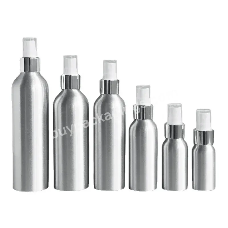 30.50.100.150.200.250ml Cosmetic Refillable Aluminium Perfume Spray Pump Bottles Black Pump Sprayer Atomizer