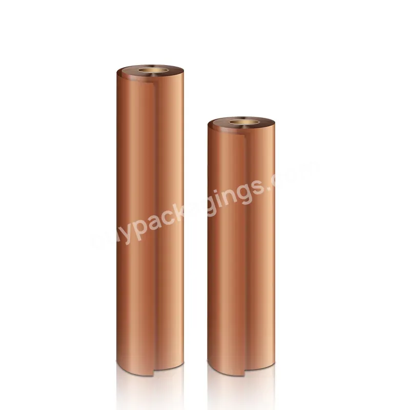 30cm*100m Pet Roll High Quality Pink Gold Dtf Designed Transfer Sheet 75u Thickness Single-sided Release Pvc Pet Film