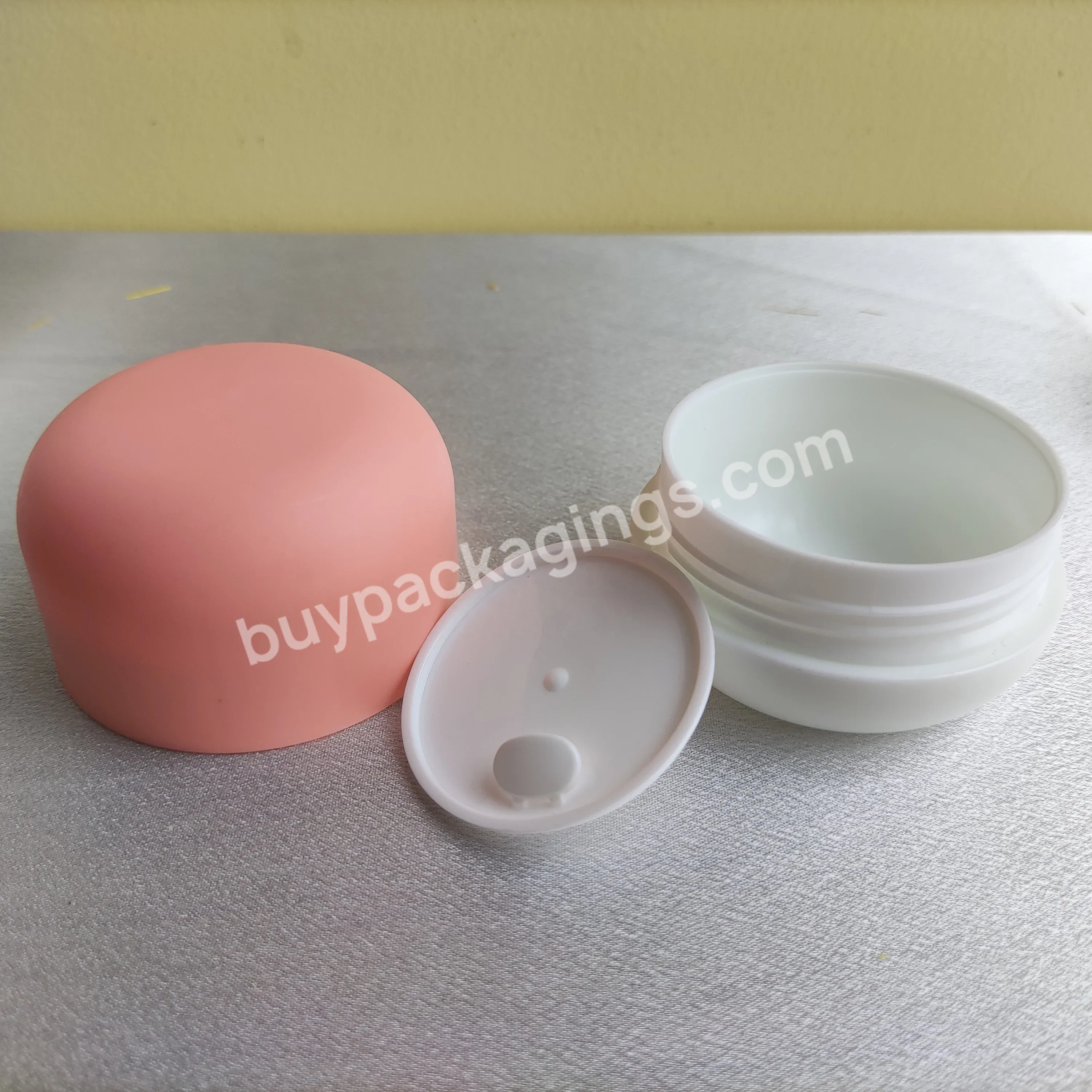 30g 50g Baby Face Cream Cosmetic Packaging Containers Double Wall Plastic Jar With Lids - Buy Cosmetic Packaging Containers,Double Wall Jar,Plastic Jar With Lids.