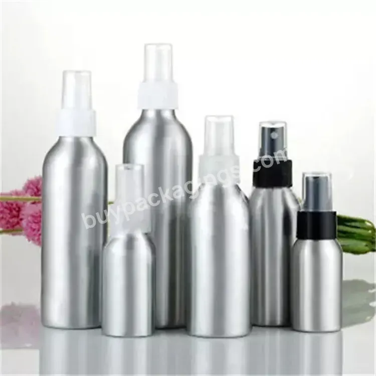 30m 50ml 100ml 120ml 150ml Empty Aluminum Cosmetic Emulsion Perfume Atomizer Spray Bottle Manufacturer