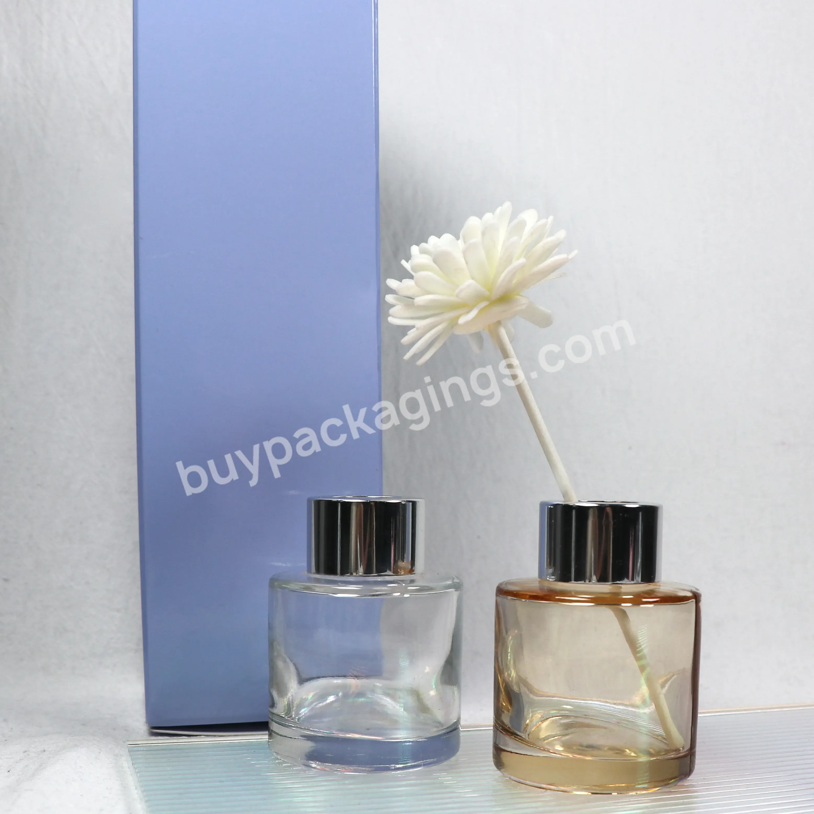 30ml-200ml Amber Glass Perfume Aromatherapy Empty Bottle Aroma Reed Diffuser Custom Cosmetic Packaging - Buy Cosmetic Packaging,Empty Perfume Bottle,Reed Diffuser Bottle.