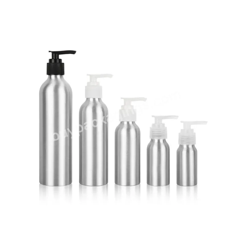 30ml 50ml 100ml 120ml 150ml 250ml 300ml 500ml Aluminum Cosmetics Hand Lotion Pump Bottle