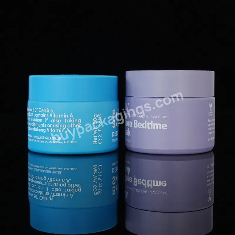 30ml 50ml 100ml 120ml Customized Colorful White Porcelain Jar White Glass Cosmetic Packaging For Cream