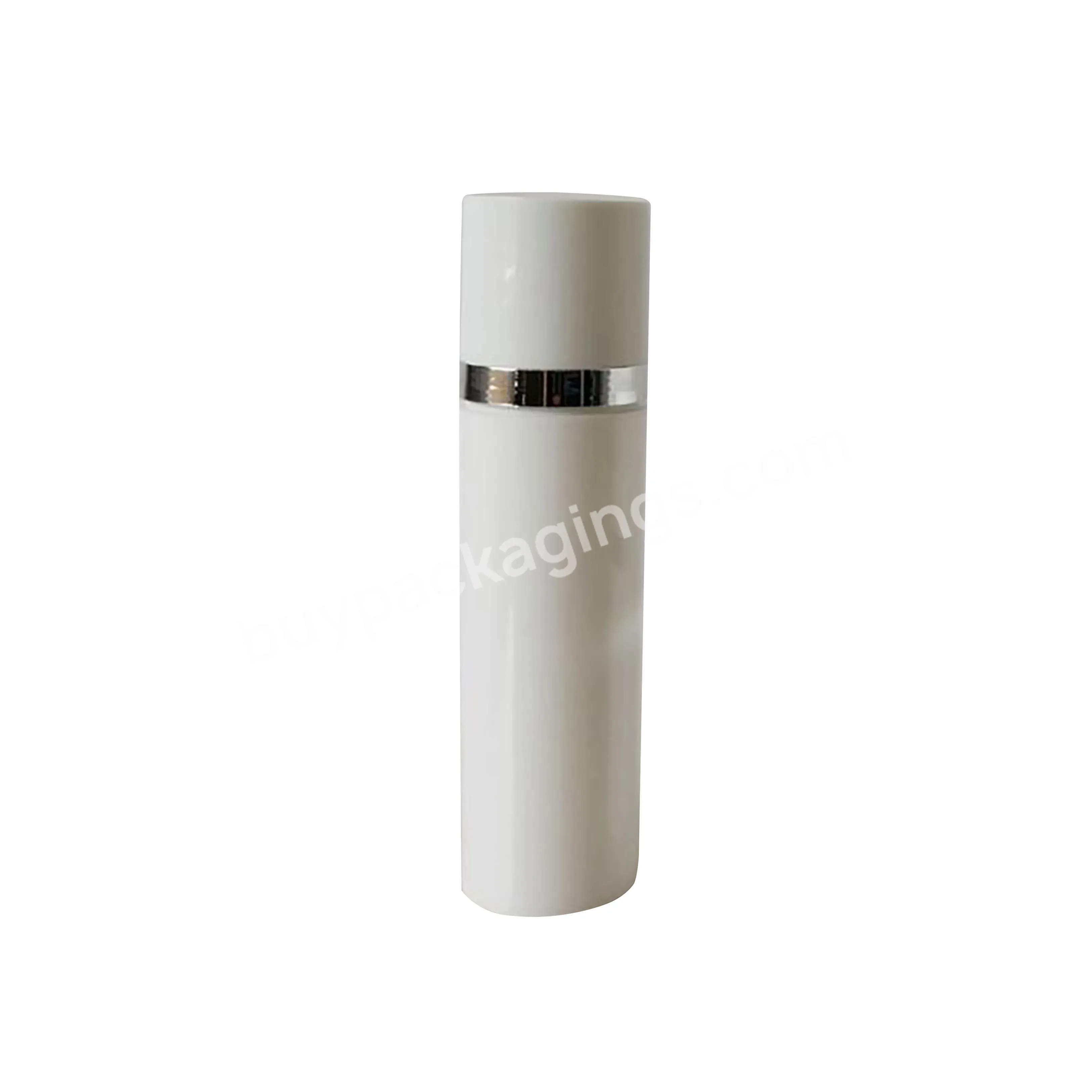 30ml 50ml 100ml Wholesale White Pp Snap Vacuum Bottle Cosmetic Squeeze Press Airless Bottle - Buy 30ml 50ml 100ml Whoelsale White Bottle,Pp Snap Vacuum Bottle,Cosmetic Squeeze Press Airless Bottle.