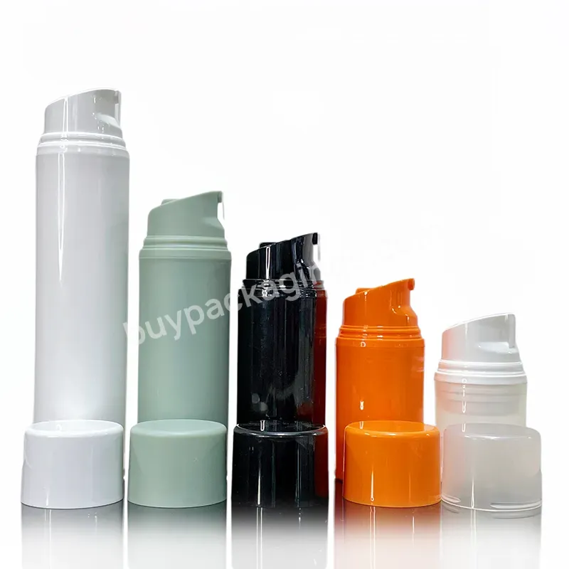 30ml 50ml 80ml Cosmetic Plastic Pump Vacuum Cream Lotion Bottle Empty Lotion Airless Bottle With Dispenser Pump - Buy Airless Pump Dispenser,Plastic Bottle With Pump Dispenser,30ml Airless Pump Bottle.