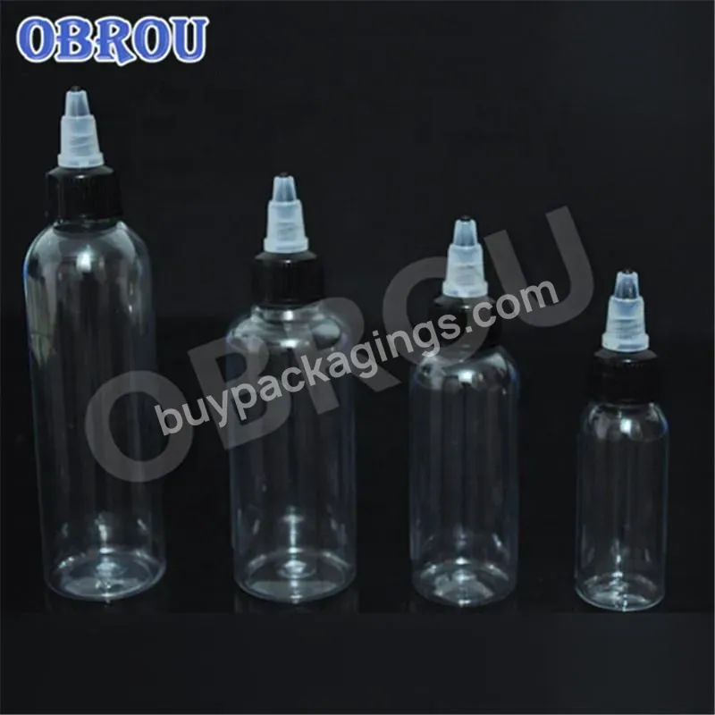 30ml 60ml 100ml 120ml 250ml Pet Squeeze Plastic Pigment Bottle With Twist Cap For Ink Bottle Hair Oil Bottles - Buy 100ml Plastic Ink Bottle,250ml Pet Pigment Bottle,60ml 120ml Hair Oil Plastic Bottles.