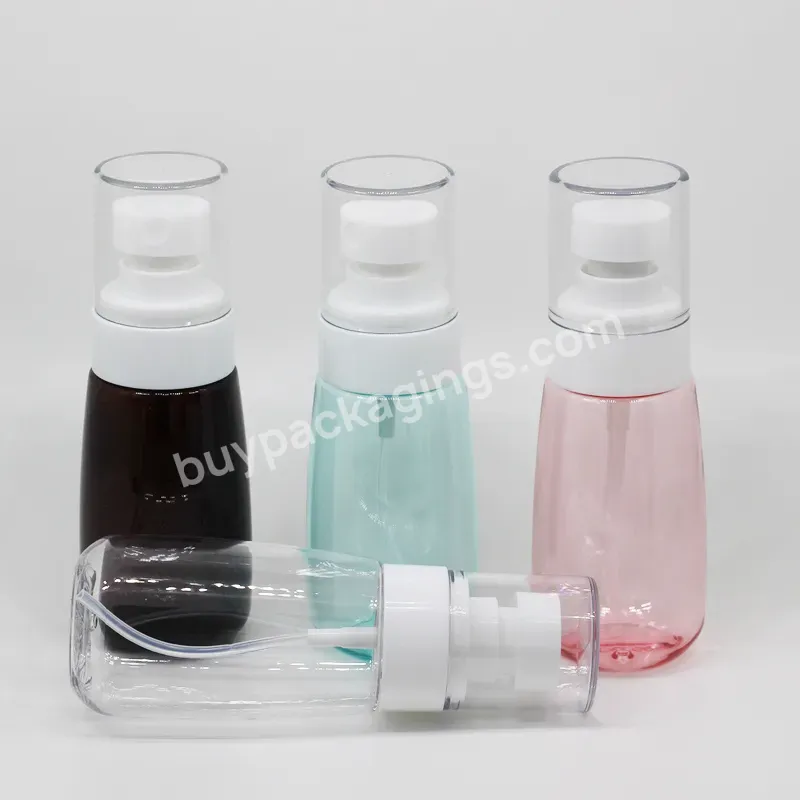 30ml 60ml 80ml 100ml Round Shape Packaging Pet Plastic Spray Bottle - Buy Spray Bottle 100ml,Perfume Spray Bottle,100ml Spray Plastic Bottles.